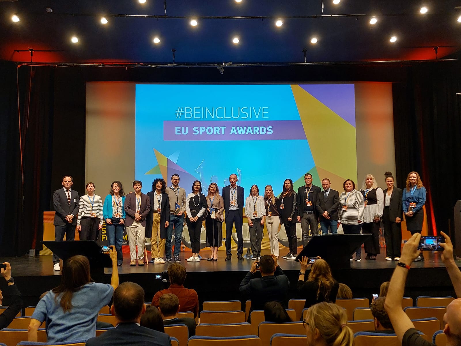 #BEINCLUSIVE EU Sport Awardees