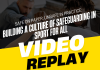 Video: Relive our Webinar on Building a Culture of Safeguarding in Sport for All