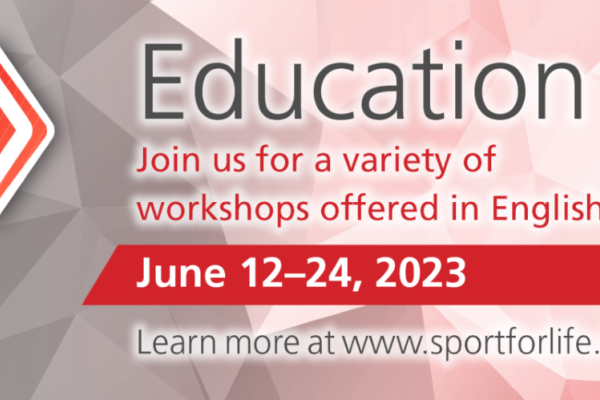 Join the Sport for Life Education Series!