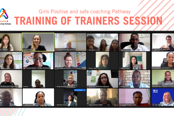 Training of Trainers Session for Girls Positive and Safe Coaching Pathway