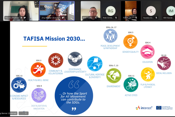 INTERACT+ Capacity Building Training Empowers IDO with Sport for All Initiatives