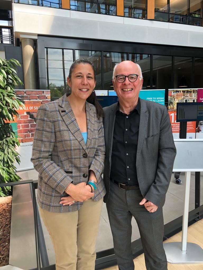 Sophie Kwasny and Wolfgang Baumann