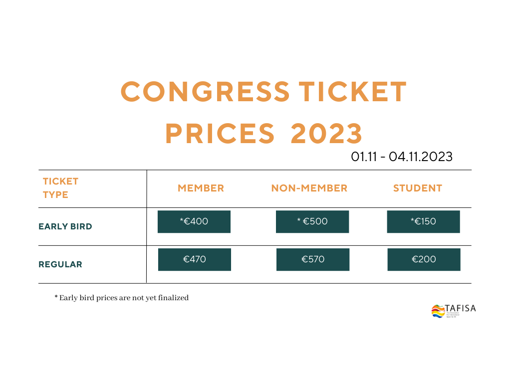 The TAFISA ticket price scheme 