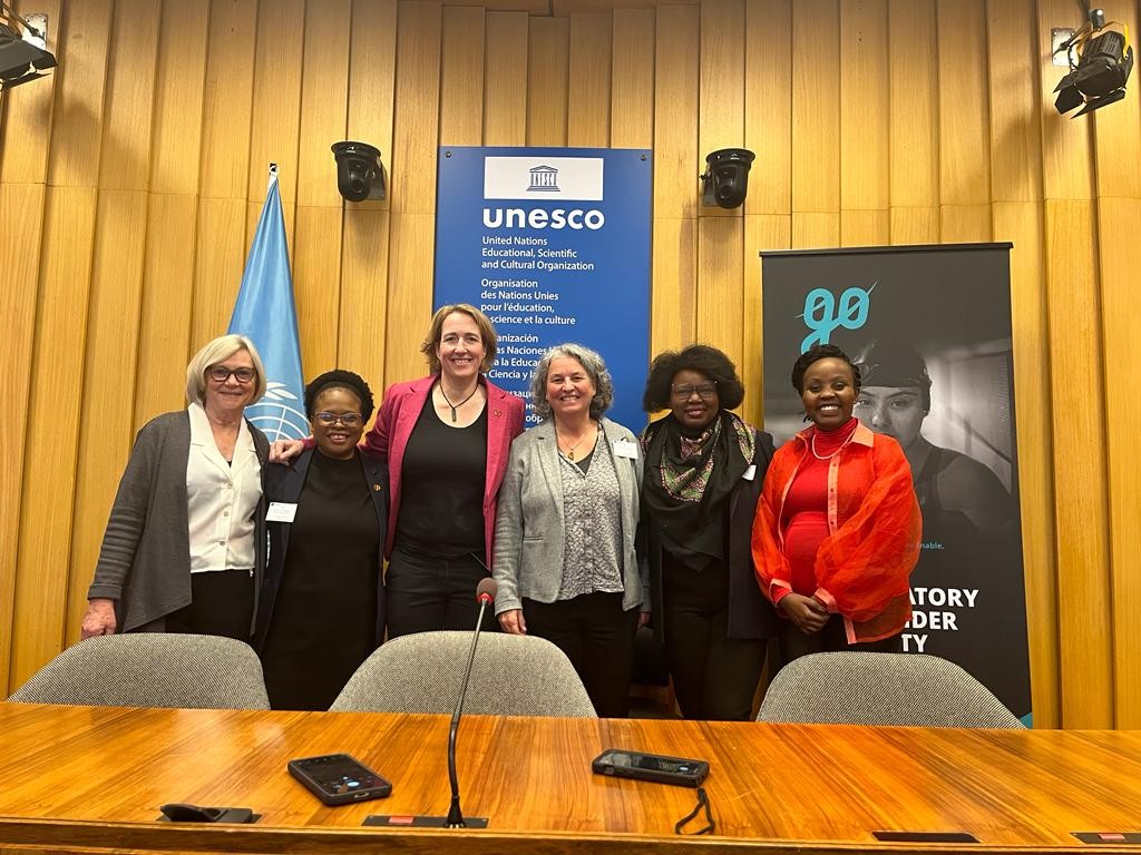 TAFISA Senior manager, Game Mothibi and fellow delegates