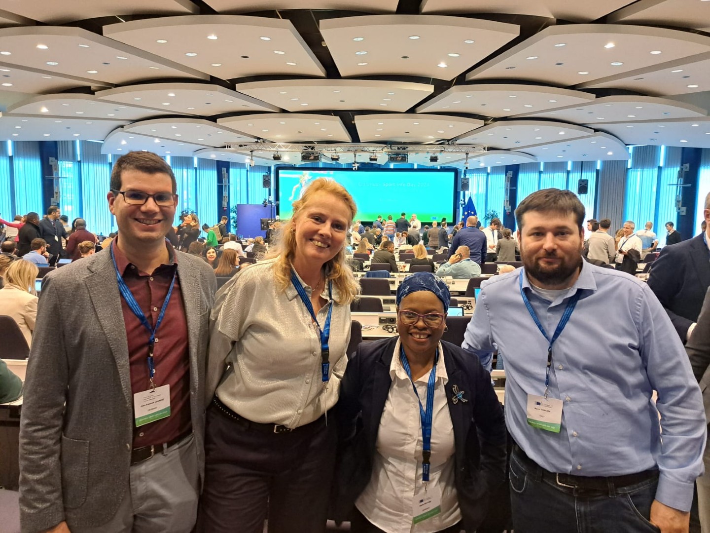 TAFISA Staff and BoD Members at the Erasmus Sport Infor Session