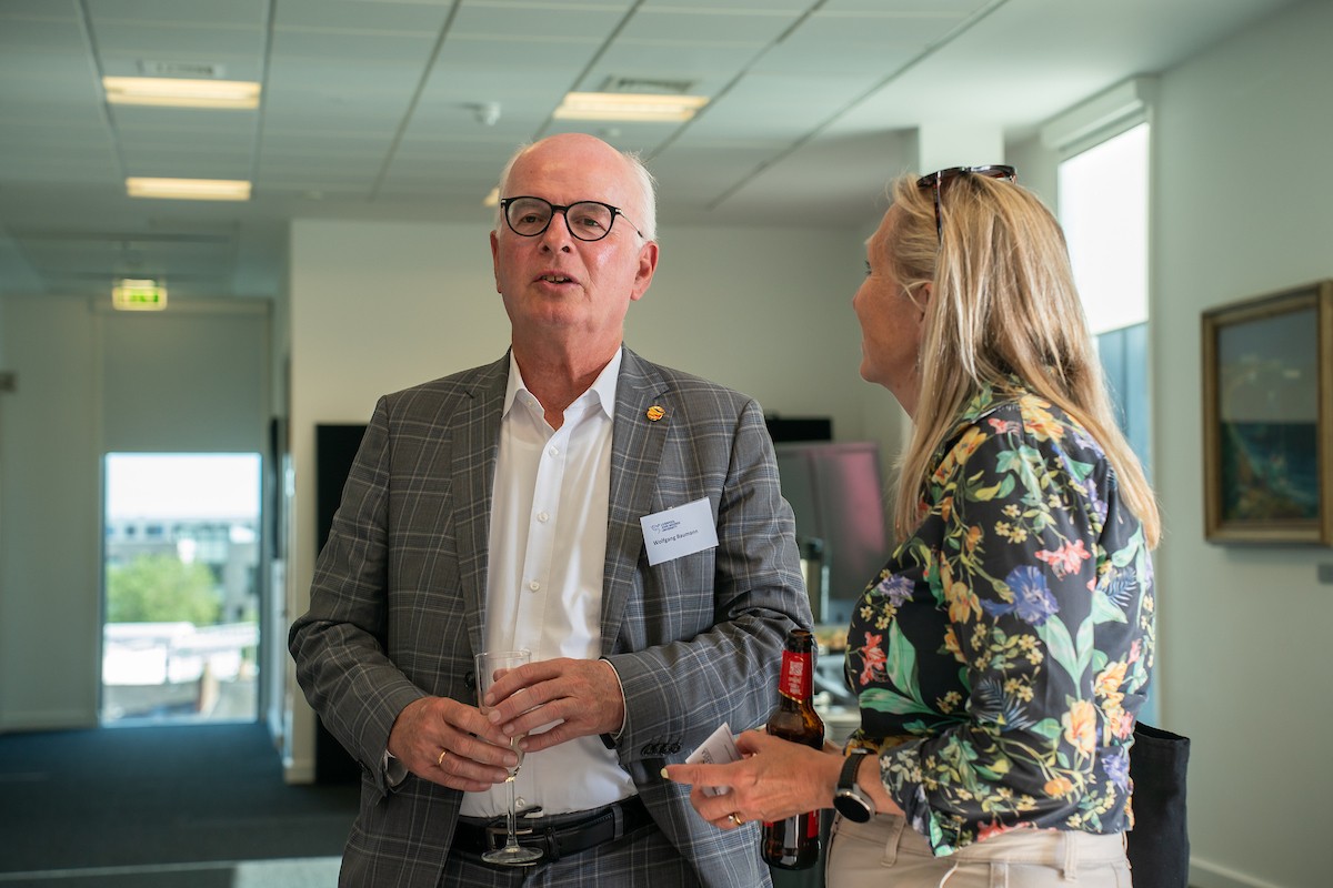 President Wolfgang Baumann