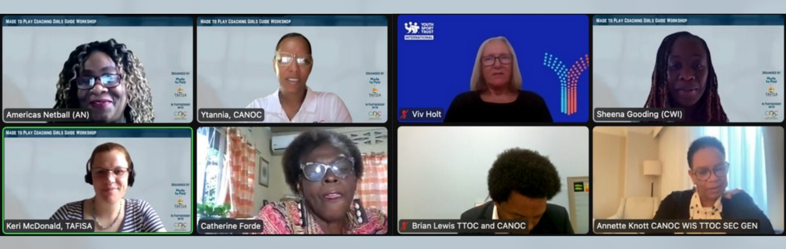 Made to Play Coaching Girls Guide Workshop Speakers