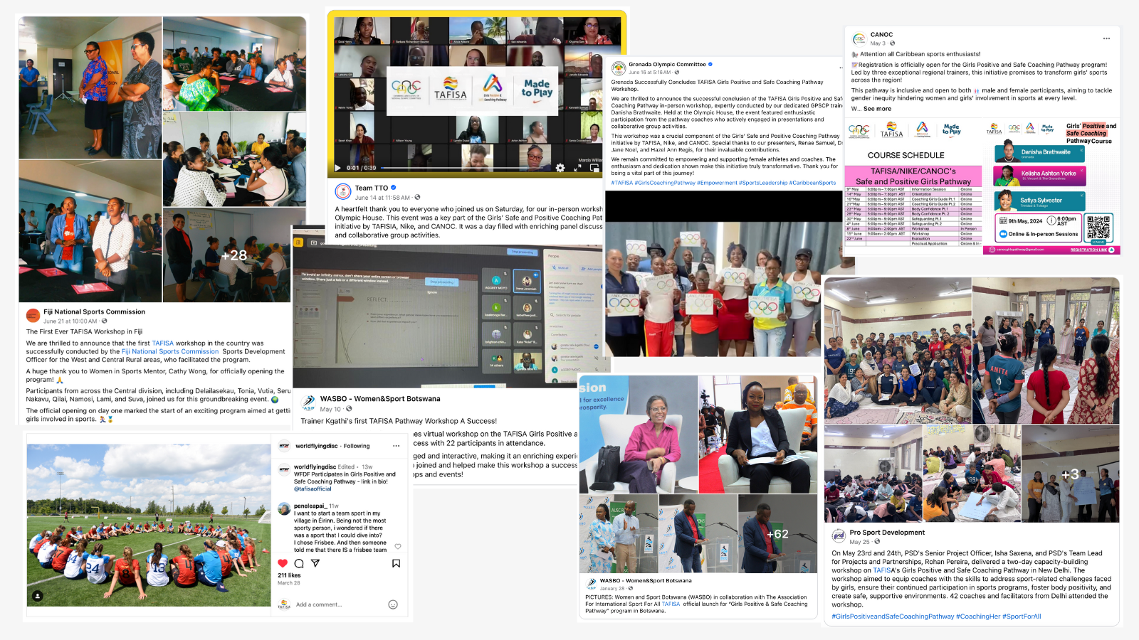 Pathway social media posts