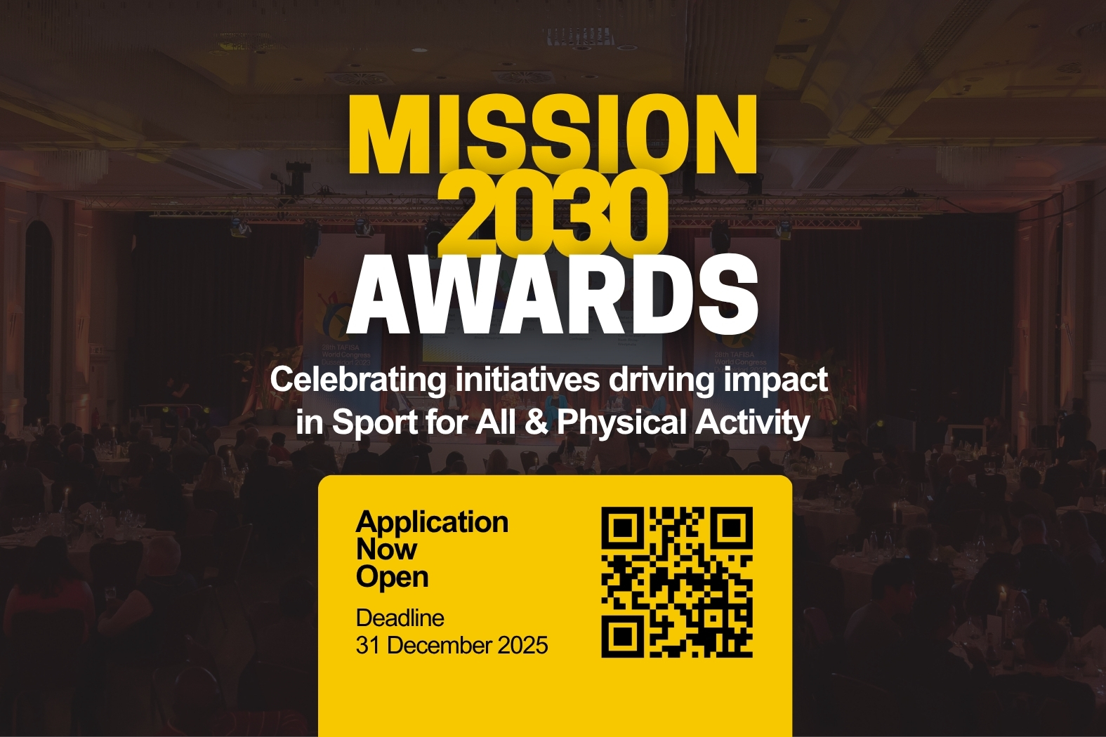 TAFISA Mission 2030 Awards: Celebrating Excellence in Sport for All