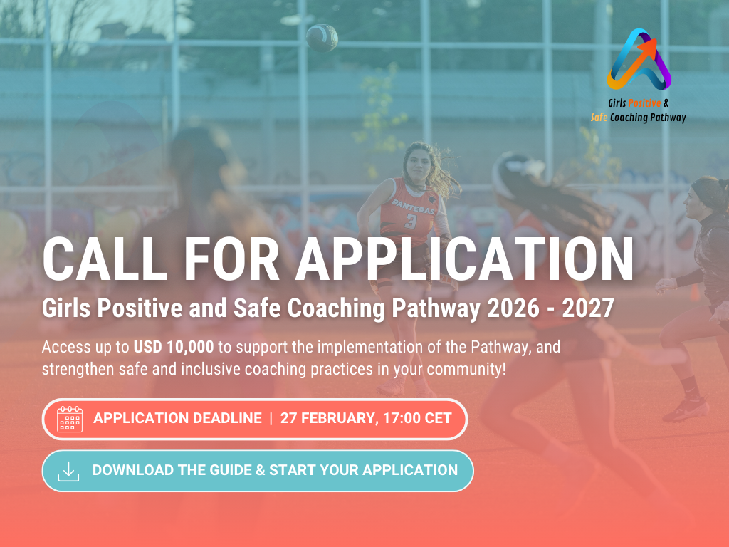 Call for Applications: Girls Positive and Safe Coaching Pathway 2026 - 2027