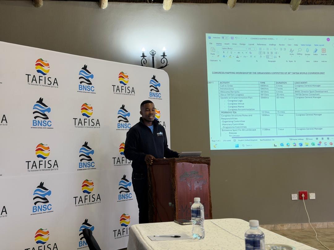 TAFISA Participates in 30th World Congress Organising Committee Workshop in Botswana