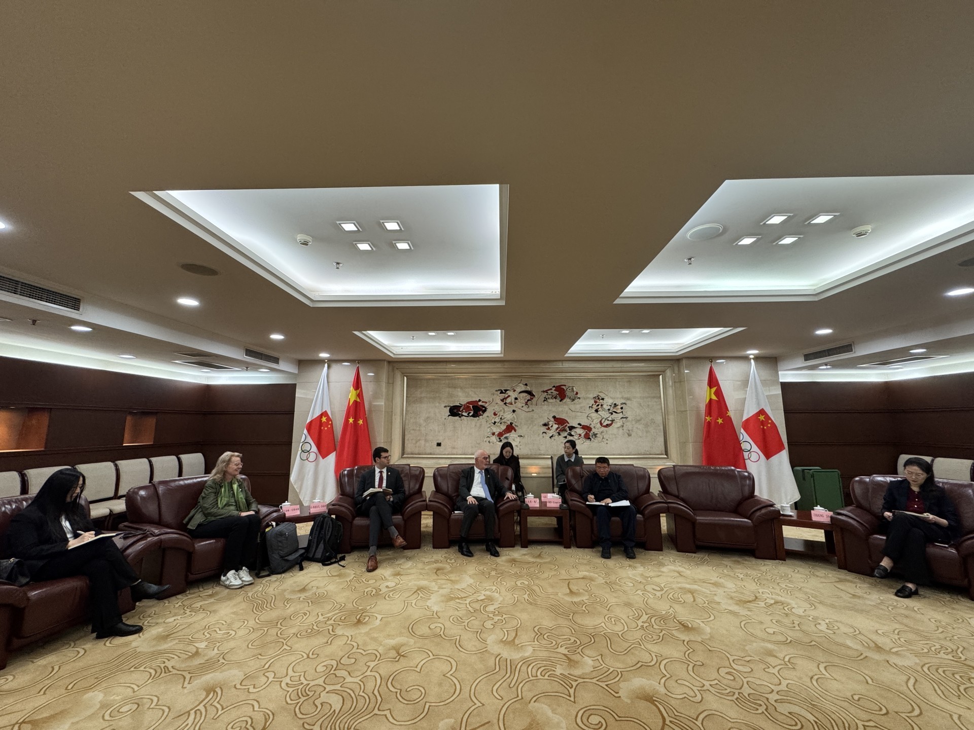 TAFISA Meets the All-China Sports Federation