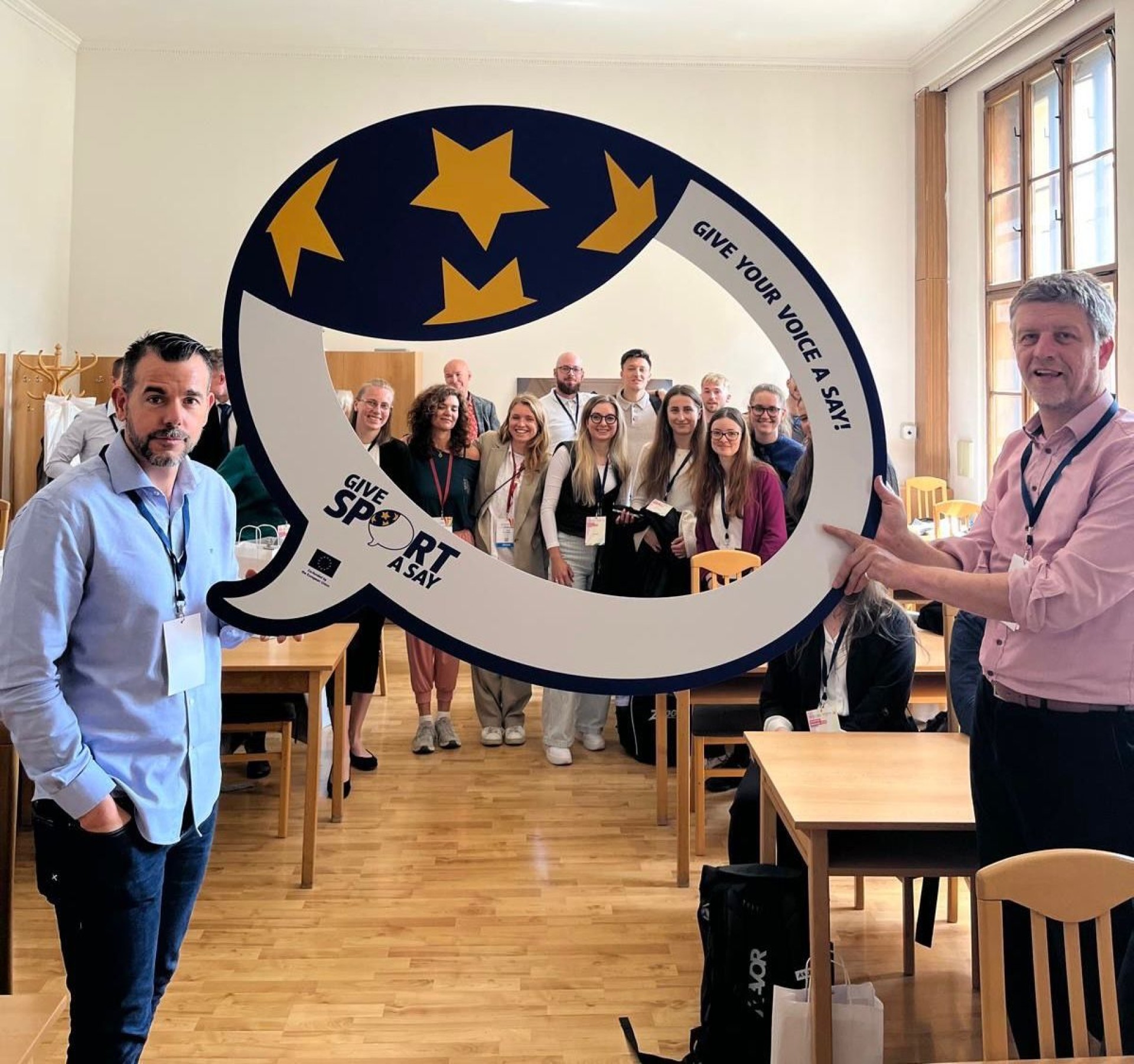 Give Sport a Say Engages Participants at the TAFISA World Congress