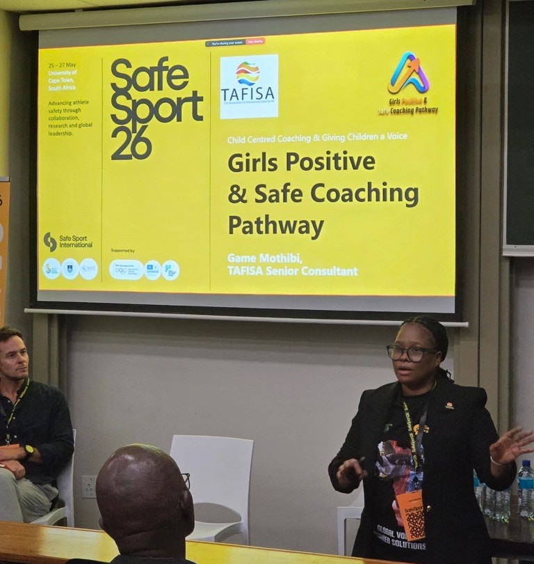 TAFISA at the Safe Sport Global Conference 2026 in Cape Town
