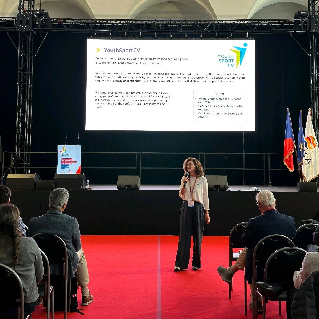YouthSportCV Project Presented at TAFISA World Congress, Prague 2026