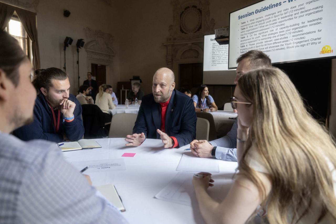 REACH Youth Task Force Takes Centre Stage at 29th TAFISA World Congress in Prague