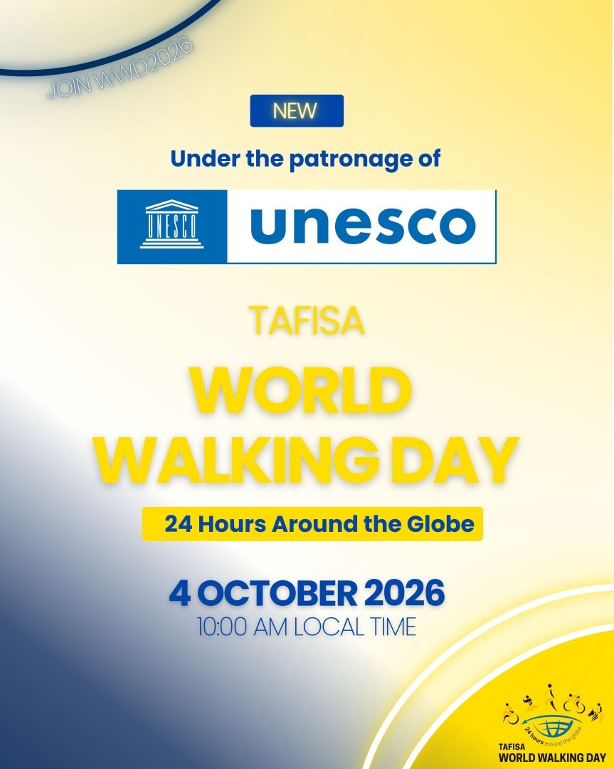 UNESCO Grants Patronage to TAFISA World Walking Day 2026