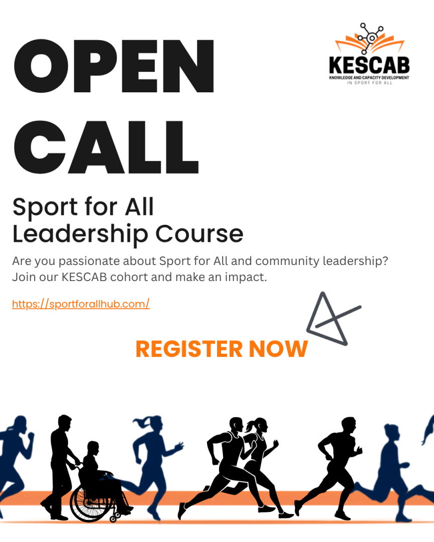Open Call: Join TAFISA's KESCAB Sport for All Leadership Training