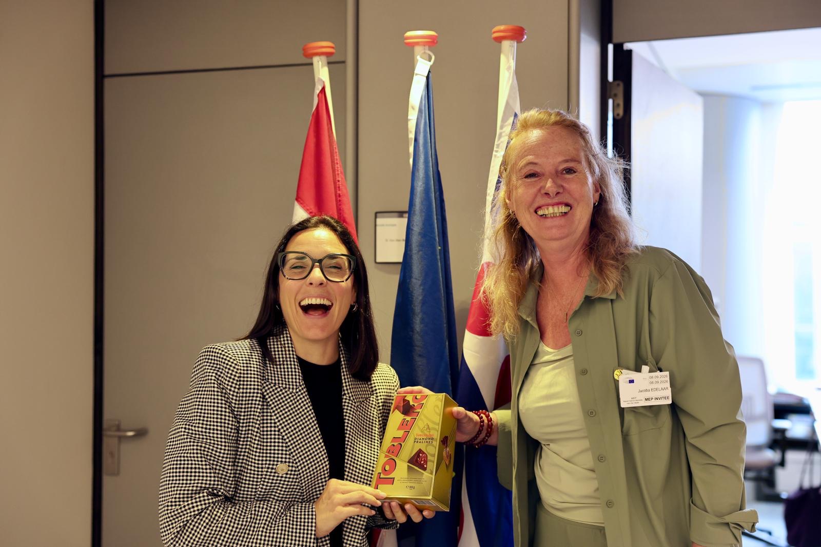 TAFISA Vice President Europe visits two Members of the European Parliament