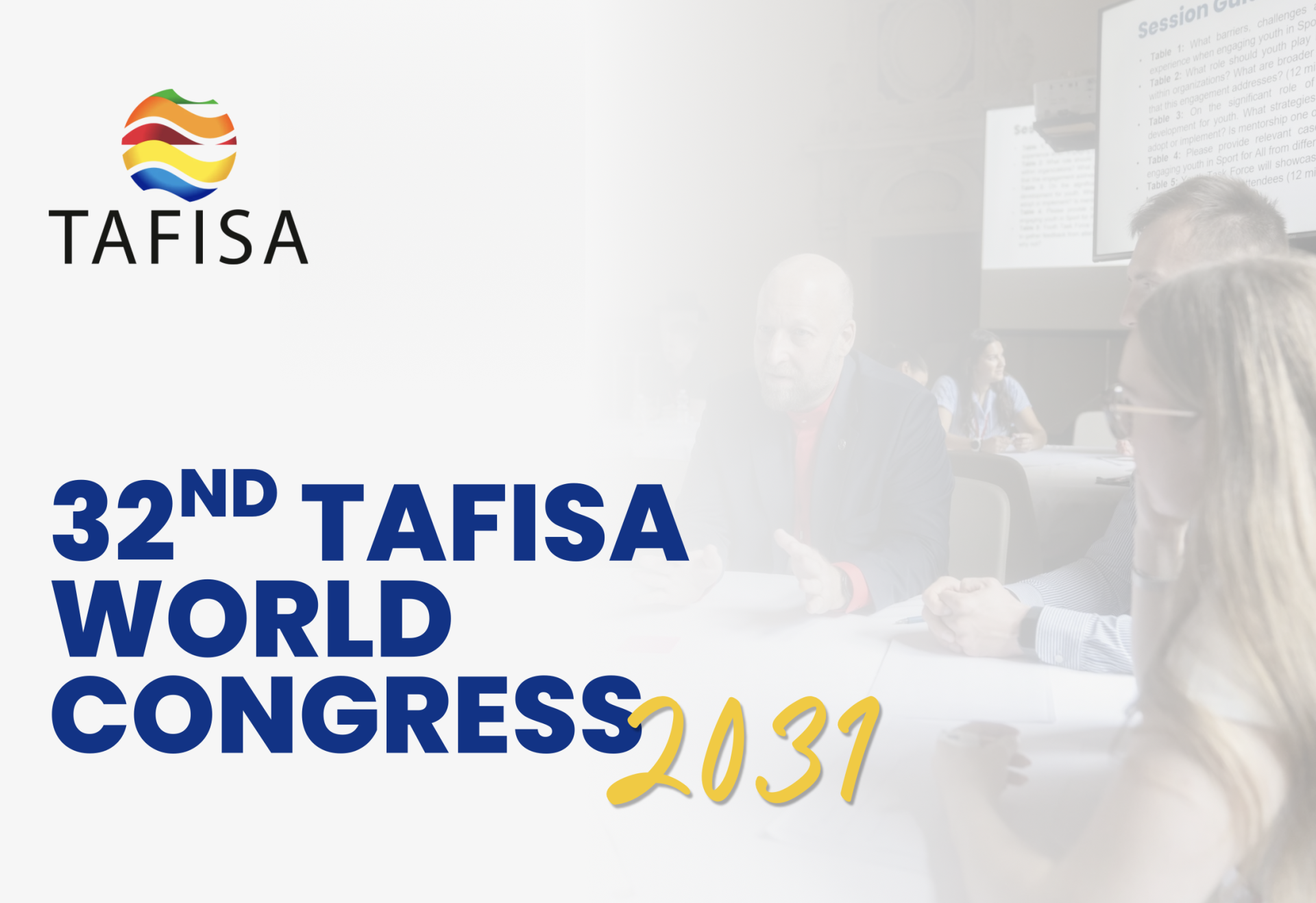 Bidding Now Open: Host the 32nd TAFISA World Congress 2031