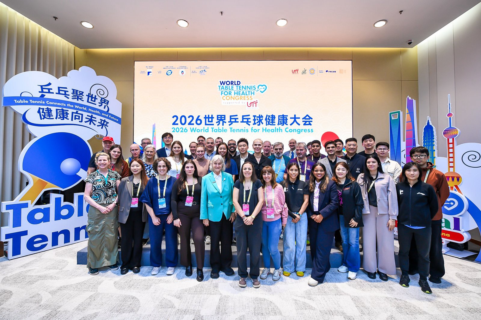 TAFISA Highlights Local Impact at World Table Tennis for Health Congress