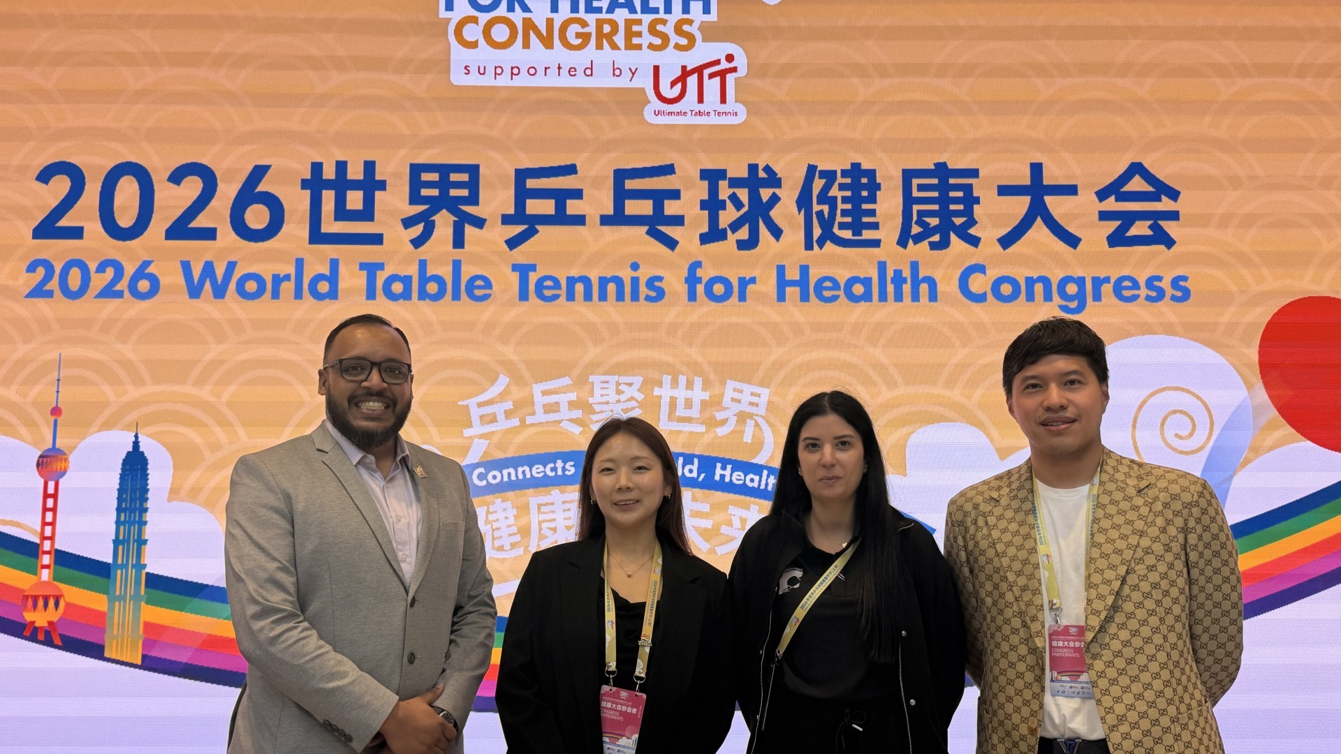 TAFISA Highlights Local Impact at World Table Tennis for Health Congress